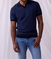The Normal Brand - Robles Knit Jacquard Polo Shirt