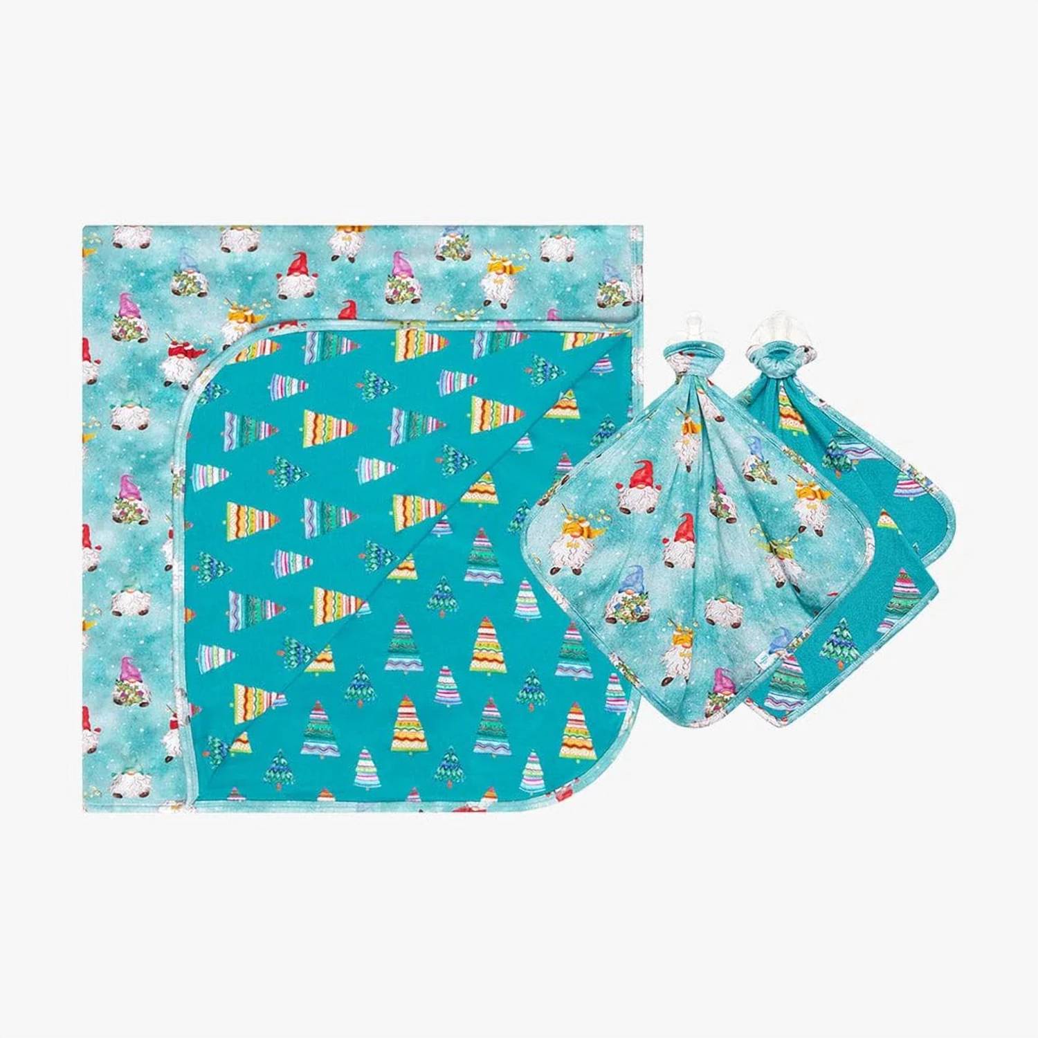 Posh Peanut - Kid's Patoo And Lovey Blanket Set