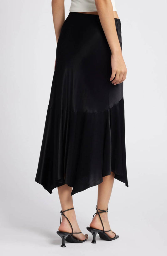 Rails - Edwina Satin Crepe Skirt