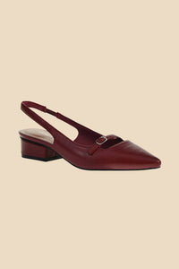 Chinese Laundry - Women's Maude Pointed Toe Slingback Low Heel