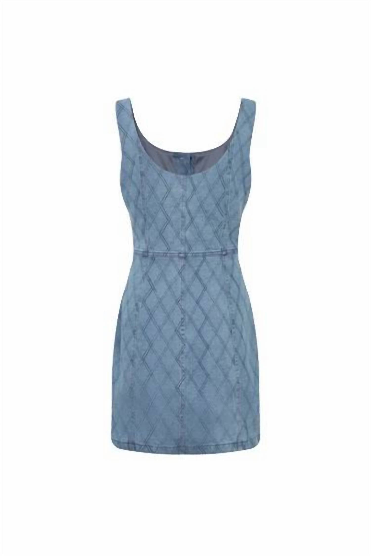 Rivir - Women's Sleeveless Quilted Mini Dress