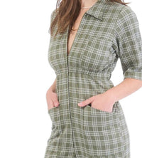Cameo - Olivie Plaid Unionsuit