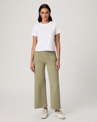 Paige - Anessa Wide Leg Jeans with Utility Pocket