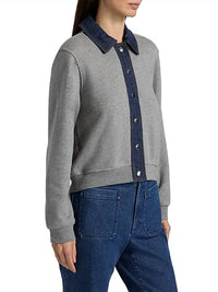 TANYA TAYLOR Rita Jacket in heather grey - women's jacket - view 4
