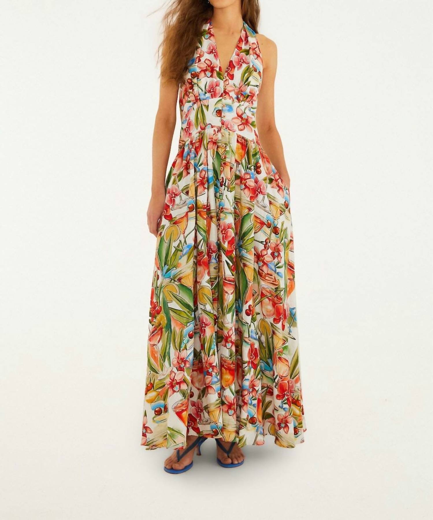 Farm Rio - Cocktail Maxi Dress