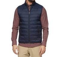 Flags & Anthem Worthington Performance Puffer Vest in navy - men's jacket