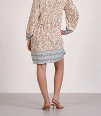 Elan - V-neck Long Sleeve Dress