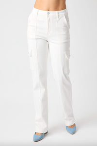 Judy Blue - Cargo Straight Leg Jeans