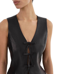 Lamarque - Bastina Leather Top