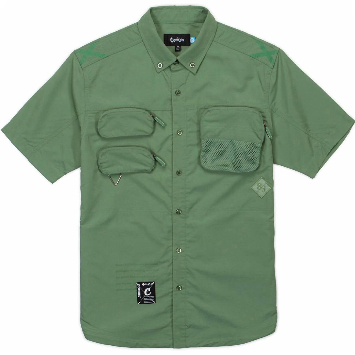 Cookies - Men's Key Largo Short Sleeve Woven Shirt