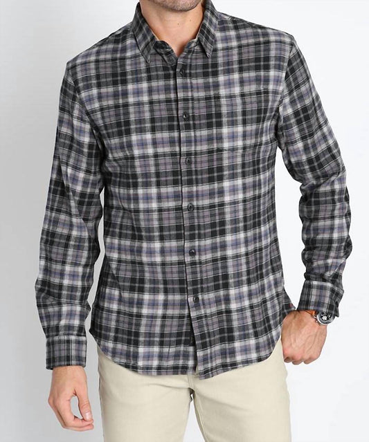 Jachs New York - Stretch Midweight Flannel Workshirt