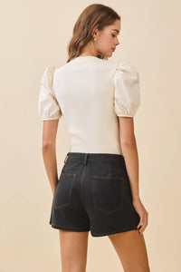 Tcec - Lorelei Puff Sleeves Top