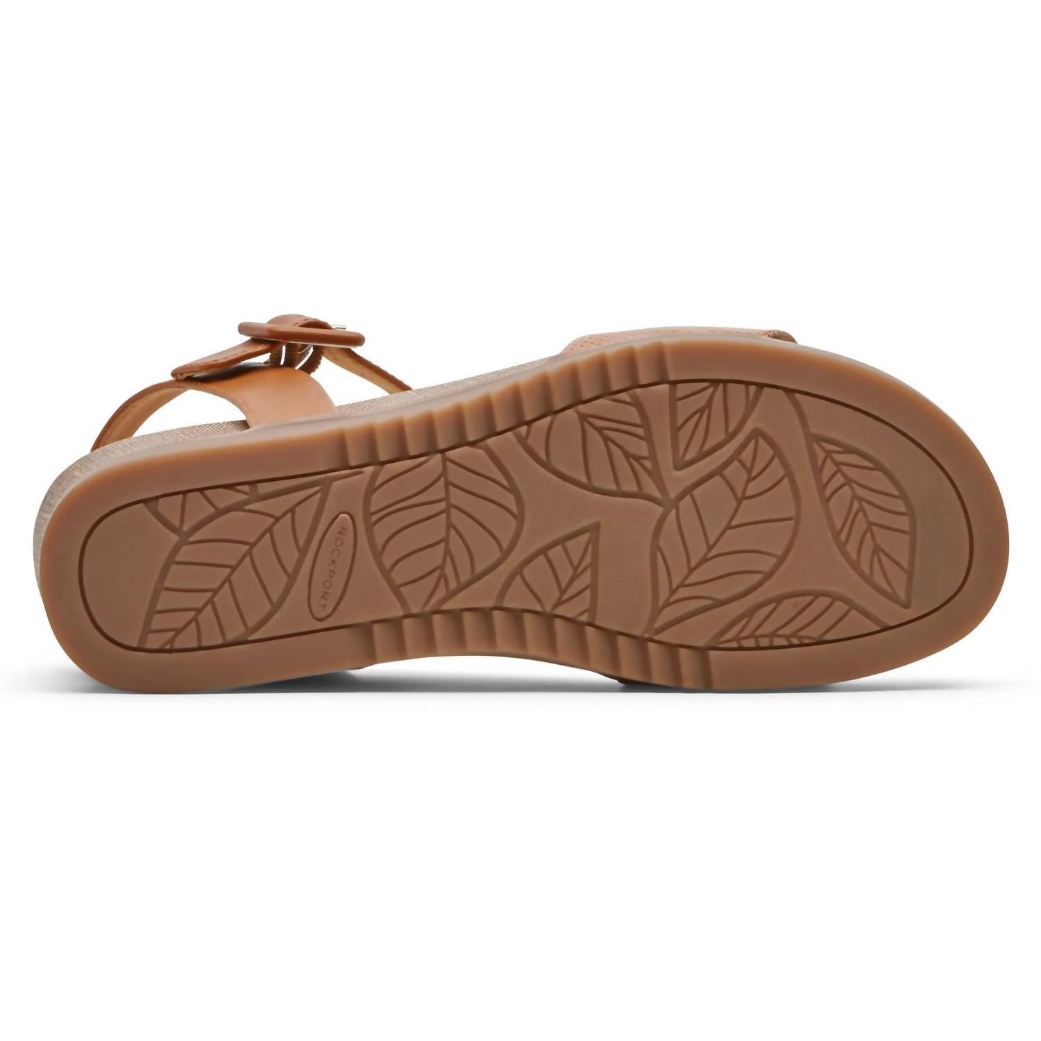 ROCKPORT Women's Delanie Open Toe Platform Sandal in honey - women's sandal - alternate view