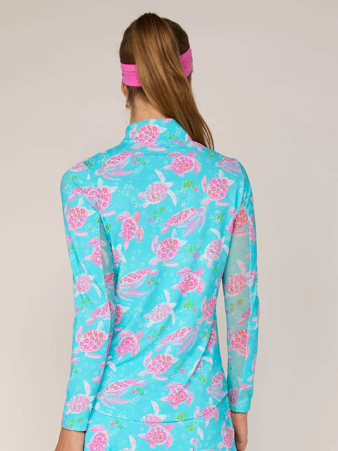G Lifestyle - Long Sleeve Mock Zip Pullover