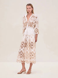 Alexis - Portello Midi Dress