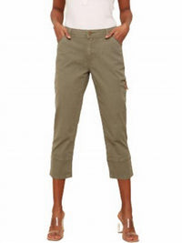 Charlie B - Pull-on Cropped Capri Pants