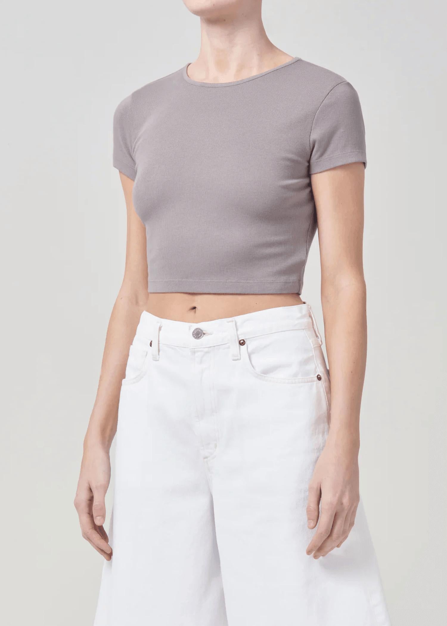Agolde - Savannah Baby Tee Shaker