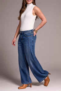 Tribal - Audrey Pleated Wide Leg Jean