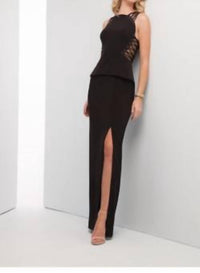 Mignon - Long crepe dress