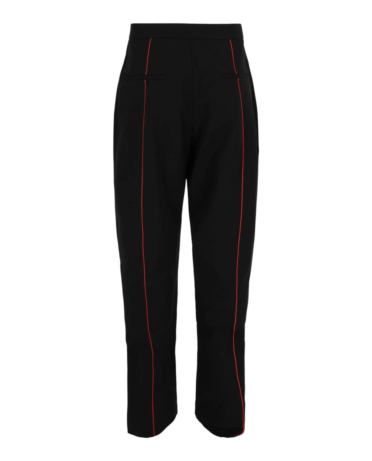 Salvatore Ferragamo - Men's Contrasting-trim Straight-leg Track Pants