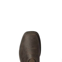 ARIAT Men's Workhog Xt Venttek Bold Soft Toe Boots in iron coffee roughneck - men's boots - alternate view