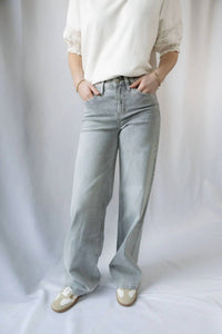 Flying Monkey - Montego Bay High Rise Wide Leg Jeans