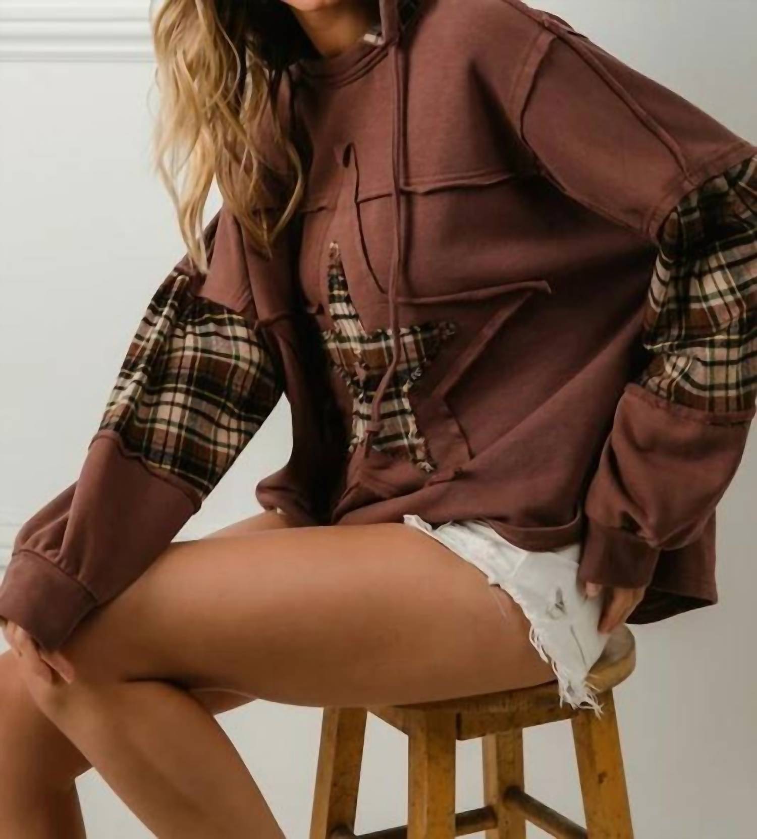 Bibi - Star Memories Long Sleeve Hooded Top