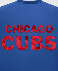 Starter - Men's Chicago Cubs Varsity Satin Full Snap Jacket