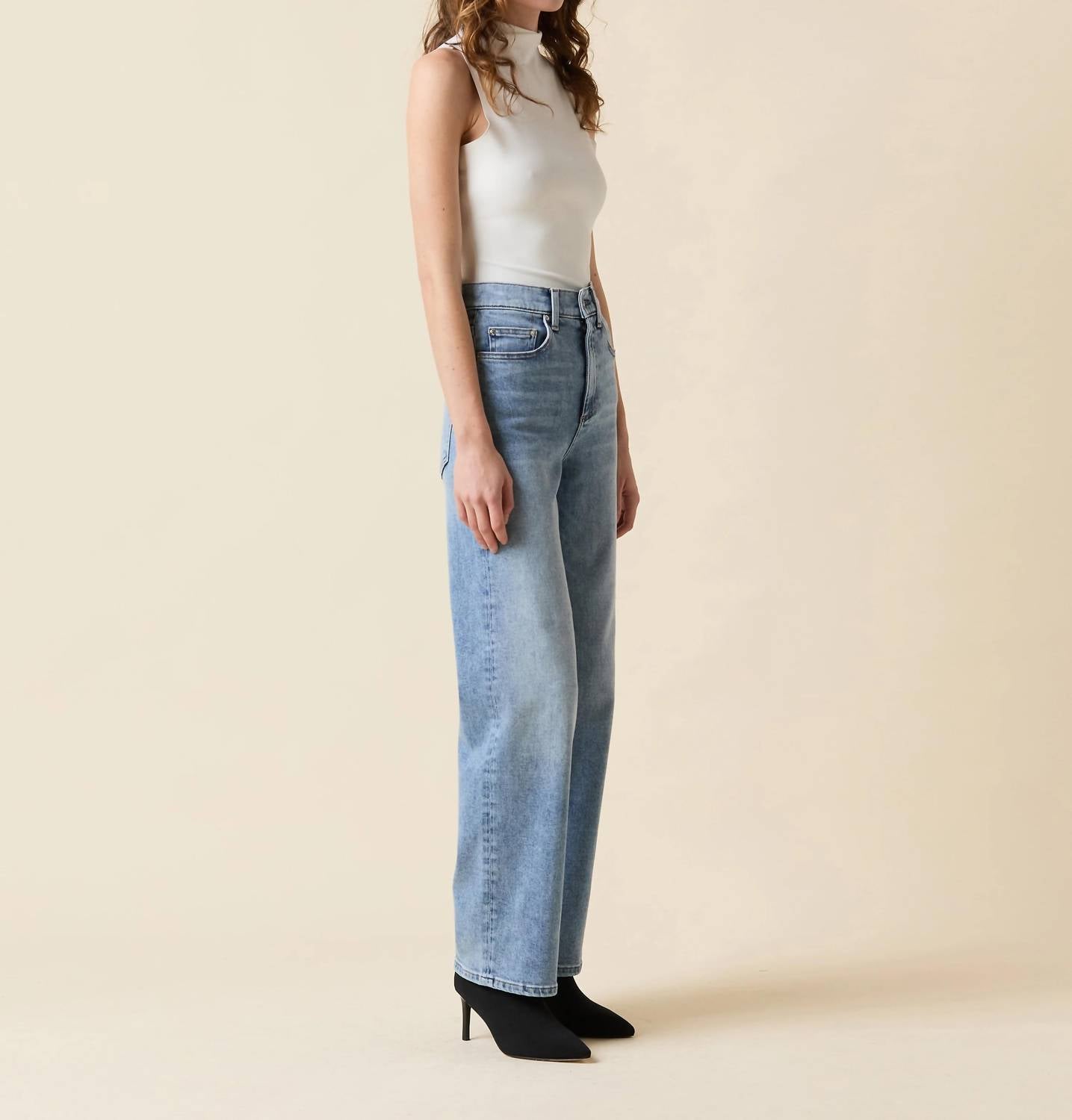 Le Jean - 90's Straight Leg High-rise Jeans