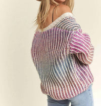 Madelyn - Ombre Sweater Cardigan