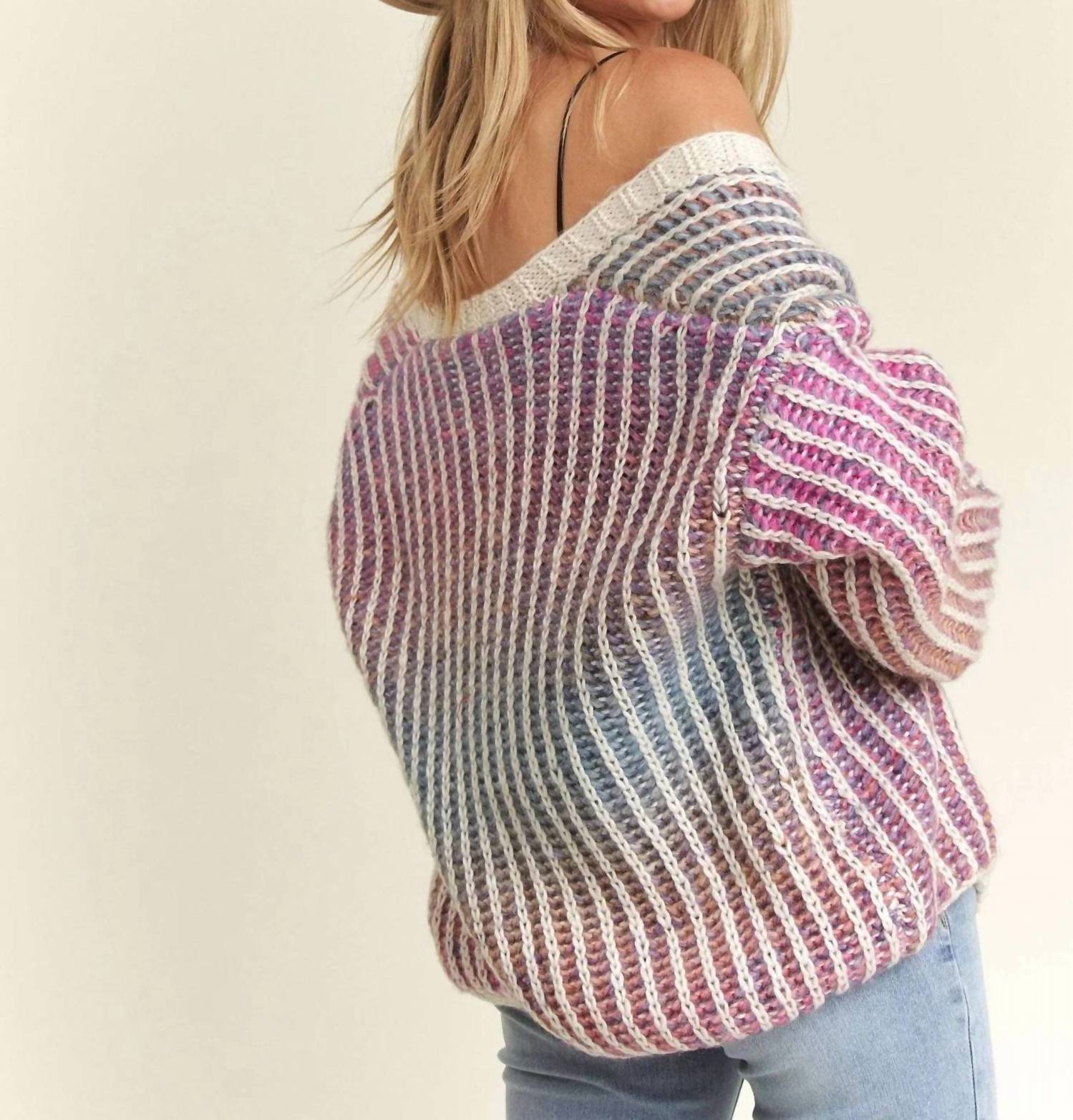 Madelyn - Ombre Sweater Cardigan