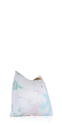Jiu Jie Decor - Square Tie Dye Denim Pillow