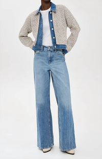 Blanknyc - Sweater Trucker Jacket