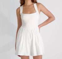 French Connection - Cleo Ponte Poplin Mini Dress