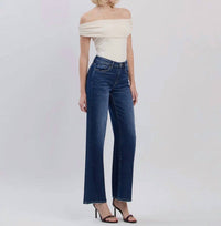 Flying Monkey - High Rise Wide Leg Stretch Jean
