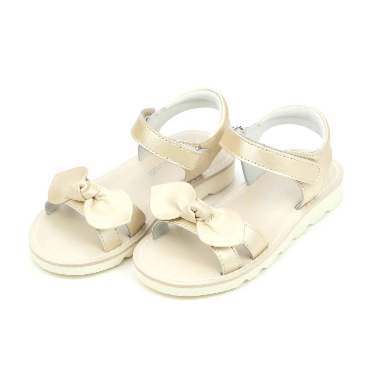 L'Amour - Girl's Leigh Bow Sandals