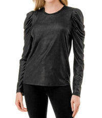 Ariella - Puff Sleeve Long Sleeve Top