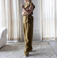 Alysi - Wide Pull On Trousers