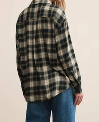 Z Supply - River Plaid Button Up Top