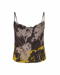 Theo The Label - Women's Hydra Printed Cowl Neck Camisole Top
