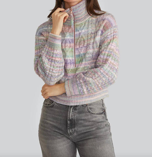 525 America - Jackie Spacedye Pullover Sweater