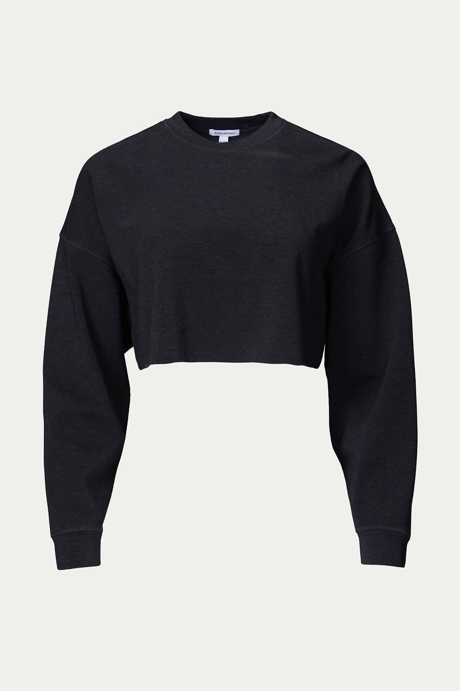 We Wore What - CROPPED SWEATSHIRT
