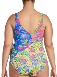 Johnny Was - Wrap One Piece Swimsuit Plus