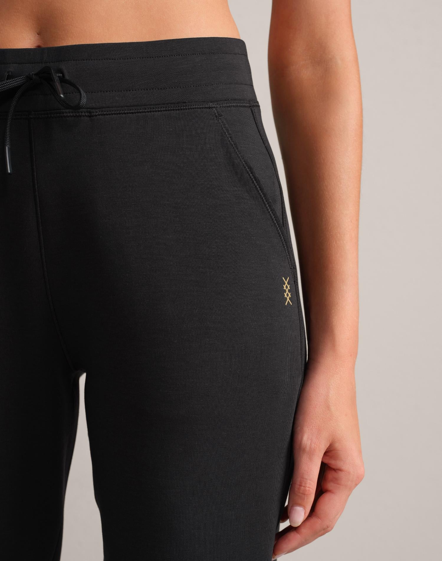 RHONE Dreamglow Jogger Pants in heather black - women's pants - alternate view