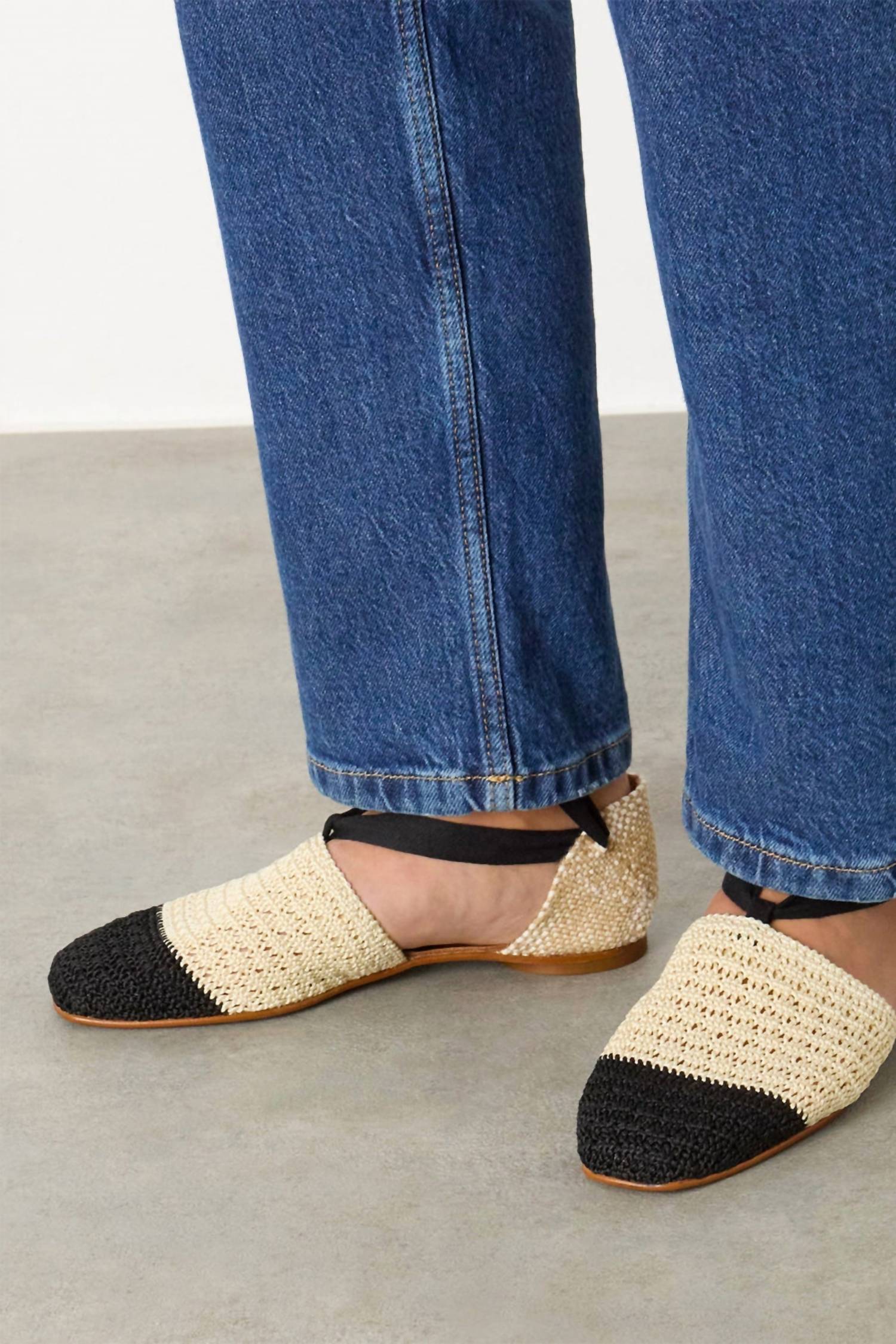 Castaner - Women's Gretel Crochet Flat Sandal