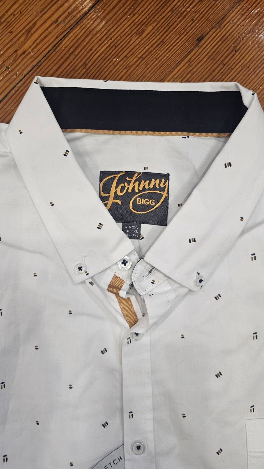 Johnny Bigg - Men's Simpson Stretch Shirt - Plus