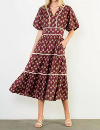 Thml - Adelyn Midi Print Dress