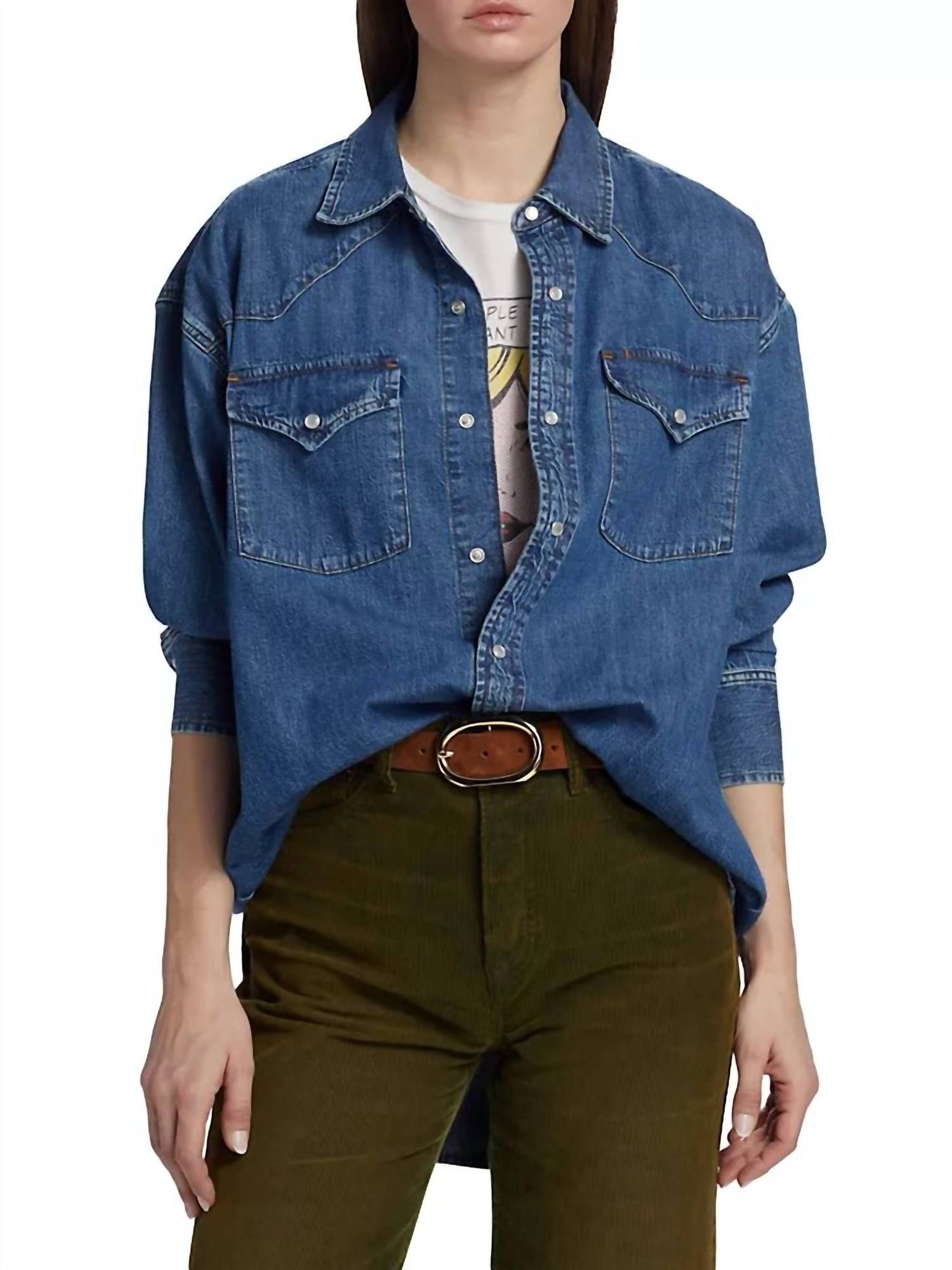 Re/Done - 50s Sawtooth Western Shirt
