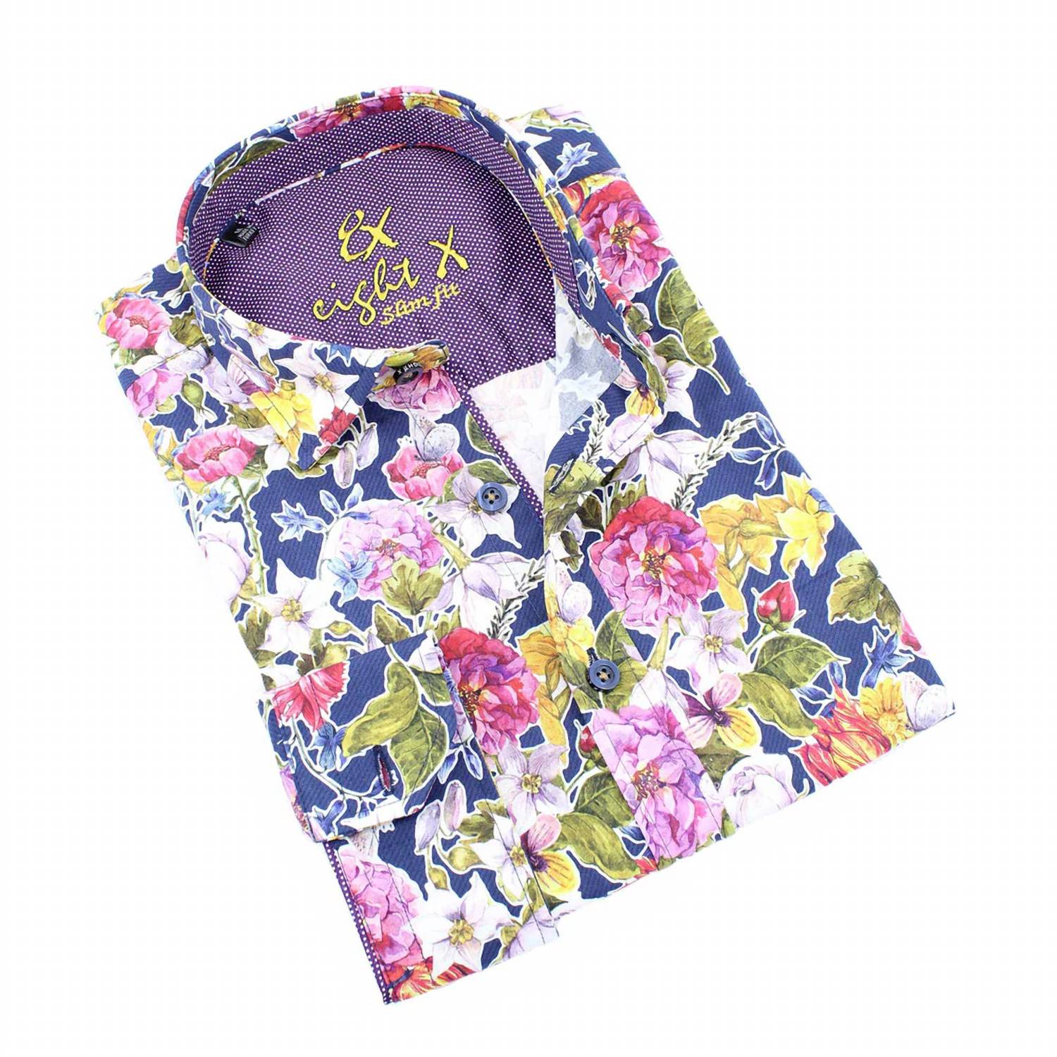 Eight X - Garden Print Button Down Shirt