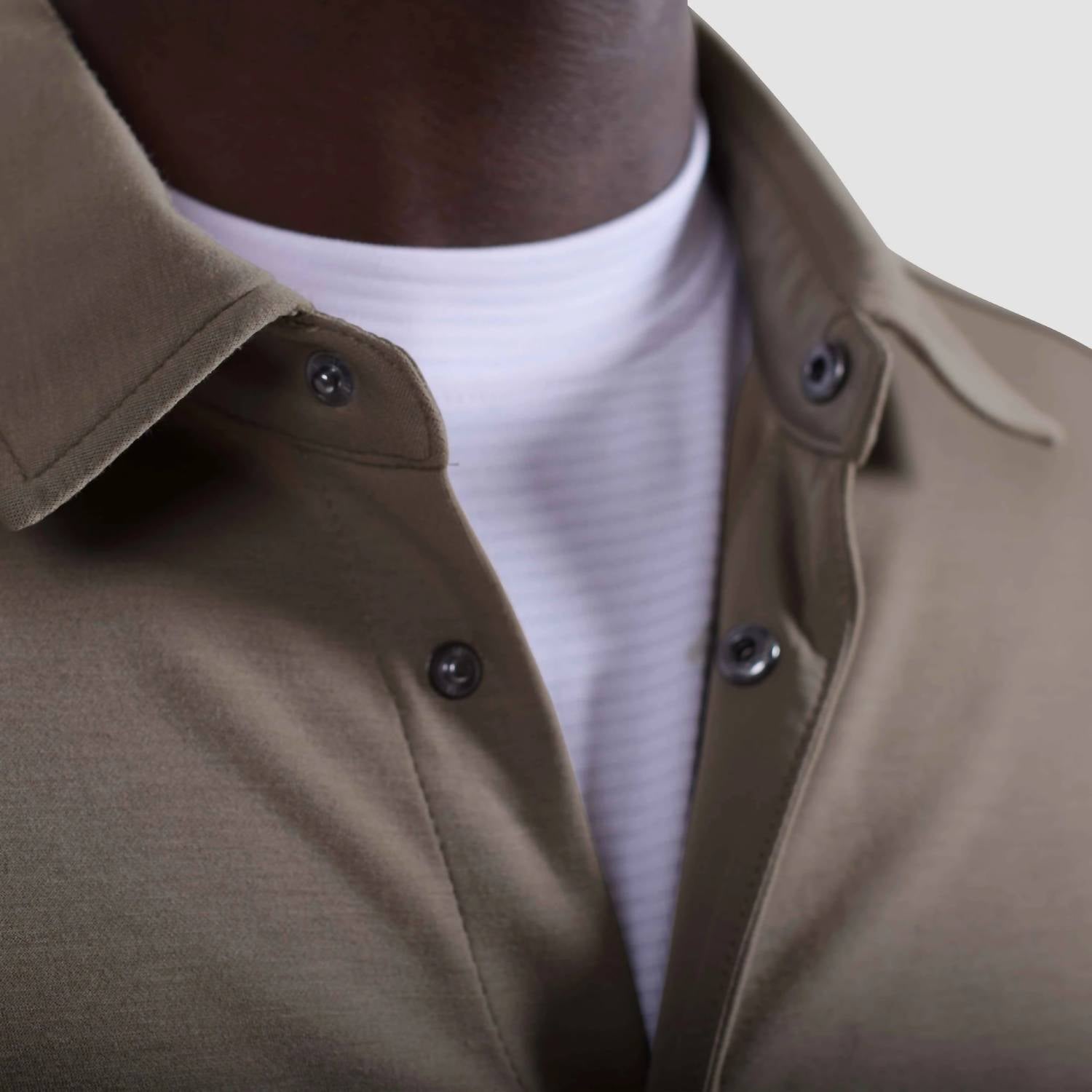Bugatchi Uomo - Soft Touch Knit Shirt Jacket